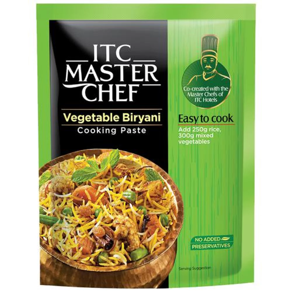 ITC Master Chef Vegetable Biryani Cooking Paste - Ready To Cook, 80 g-1.webp